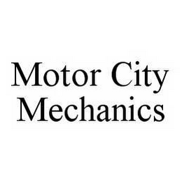 MOTOR CITY MECHANICS