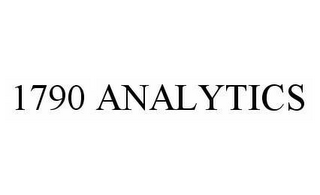 1790 ANALYTICS