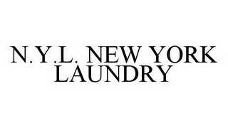 N.Y.L.  NEW YORK LAUNDRY