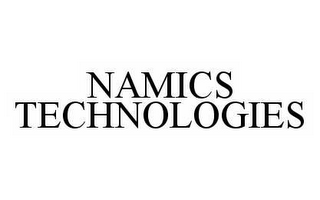 NAMICS TECHNOLOGIES