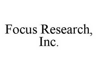 FOCUS RESEARCH, INC.