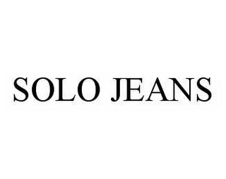 SOLO JEANS