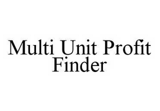 MULTI UNIT PROFIT FINDER