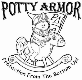 PA POTTY ARMOR PROTECTION FROM THE BOTTOM UP!