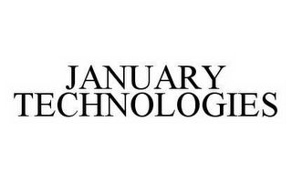 JANUARY TECHNOLOGIES