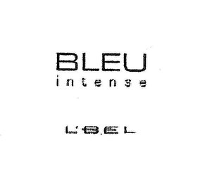 BLEU INTENSE L'BEL