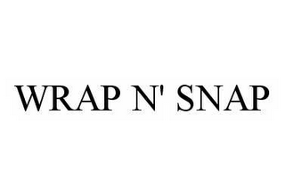 WRAP N' SNAP