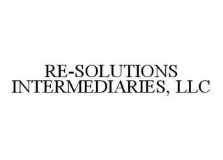 RE-SOLUTIONS INTERMEDIARIES, LLC