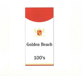 CB GOLDEN BEACH 100'S