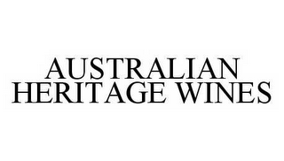 AUSTRALIAN HERITAGE WINES