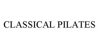 CLASSICAL PILATES