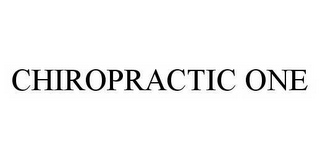 CHIROPRACTIC ONE