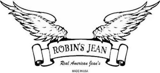 ROBIN'S JEAN REAL AMERICAN JEAN'S MADE IN USA