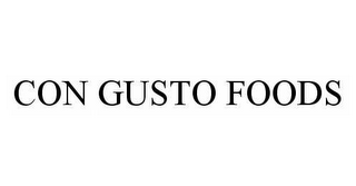 CON GUSTO FOODS