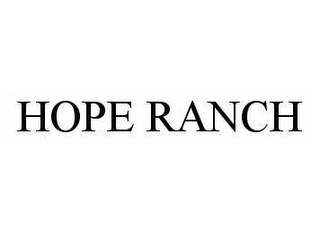 HOPE RANCH