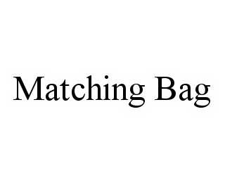 MATCHING BAG