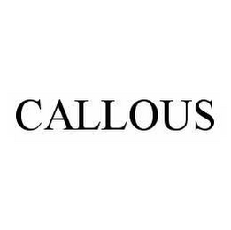 CALLOUS