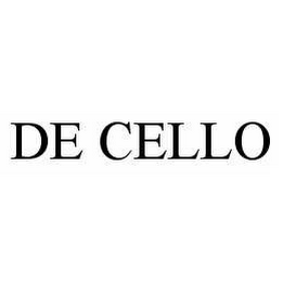 DE CELLO