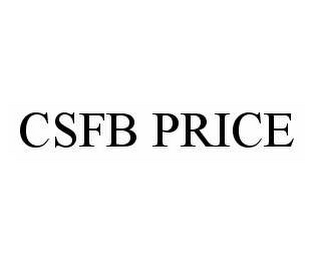 CSFB PRICE