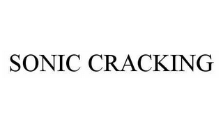 SONIC CRACKING