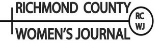 RICHMOND COUNTY WOMEN'S JOURNAL RC WJ