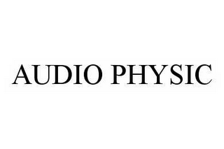 AUDIO PHYSIC