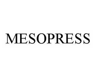 MESO PRESS