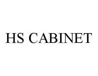 HS CABINET