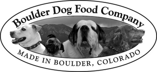 BOULDER DOG FOOD COMPANY MADE IN BOULDER, COLORADO