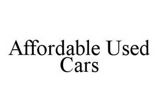 AFFORDABLE USED CARS