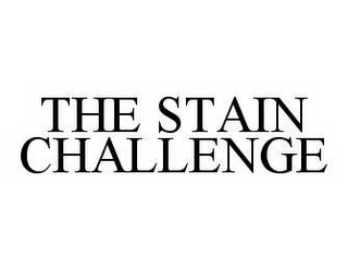 THE STAIN CHALLENGE