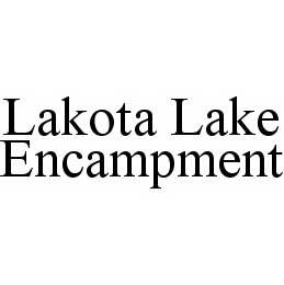 LAKOTA LAKE ENCAMPMENT