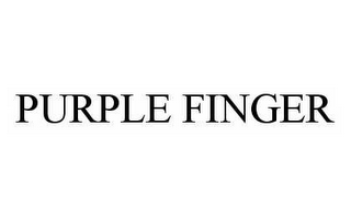 PURPLE FINGER