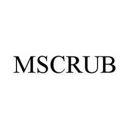 MSCRUB