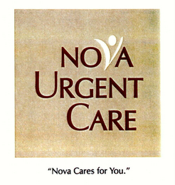 NOVA URGENT CARE "NOVA CARES FOR YOU"