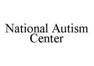 NATIONAL AUTISM CENTER