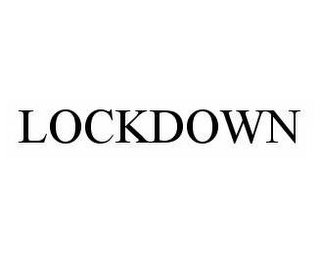 LOCKDOWN