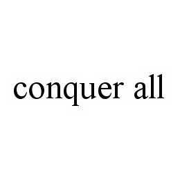 CONQUER ALL