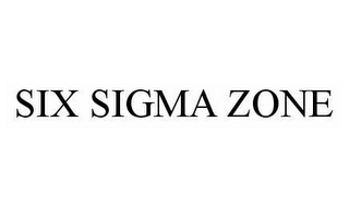 SIX SIGMA ZONE