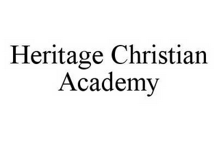 HERITAGE CHRISTIAN ACADEMY