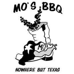 MO'S BBQ NOWHERE BUT TEXAS