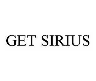 GET SIRIUS