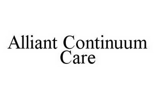 ALLIANT CONTINUUM CARE