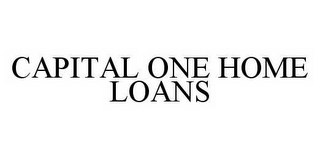 CAPITAL ONE HOME LOANS