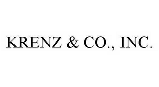 KRENZ & CO., INC.