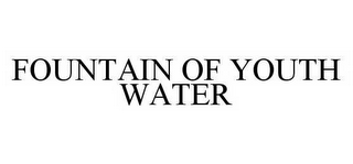 FOUNTAIN OF YOUTH WATER