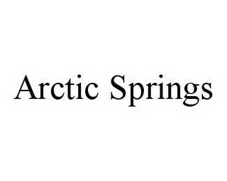 ARCTIC SPRINGS