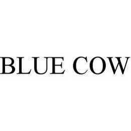 BLUE COW