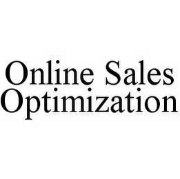 ONLINE SALES OPTIMIZATION