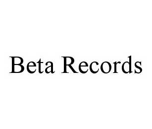 BETA RECORDS